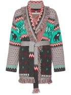 Alanui Elephant Fairisle Cashmere Cardigan - Multicolour