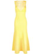 Proenza Schouler Matte Knit Sleeveless Dress - Yellow