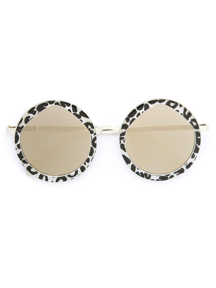 Le Specs Hey Yeh, Women's, White, Plastic
