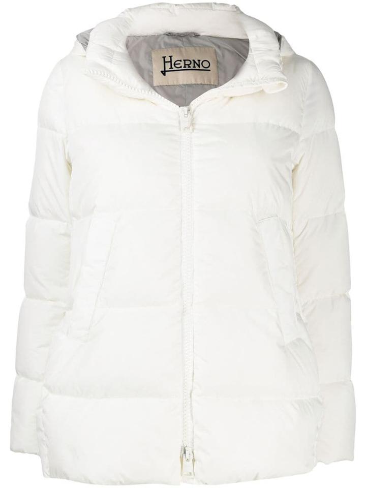 Herno Fitted Padded Jacket - White
