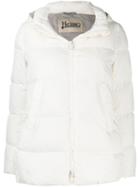 Herno Fitted Padded Jacket - White