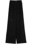 Chanel Pre-owned Wide Leg Trousers - Black