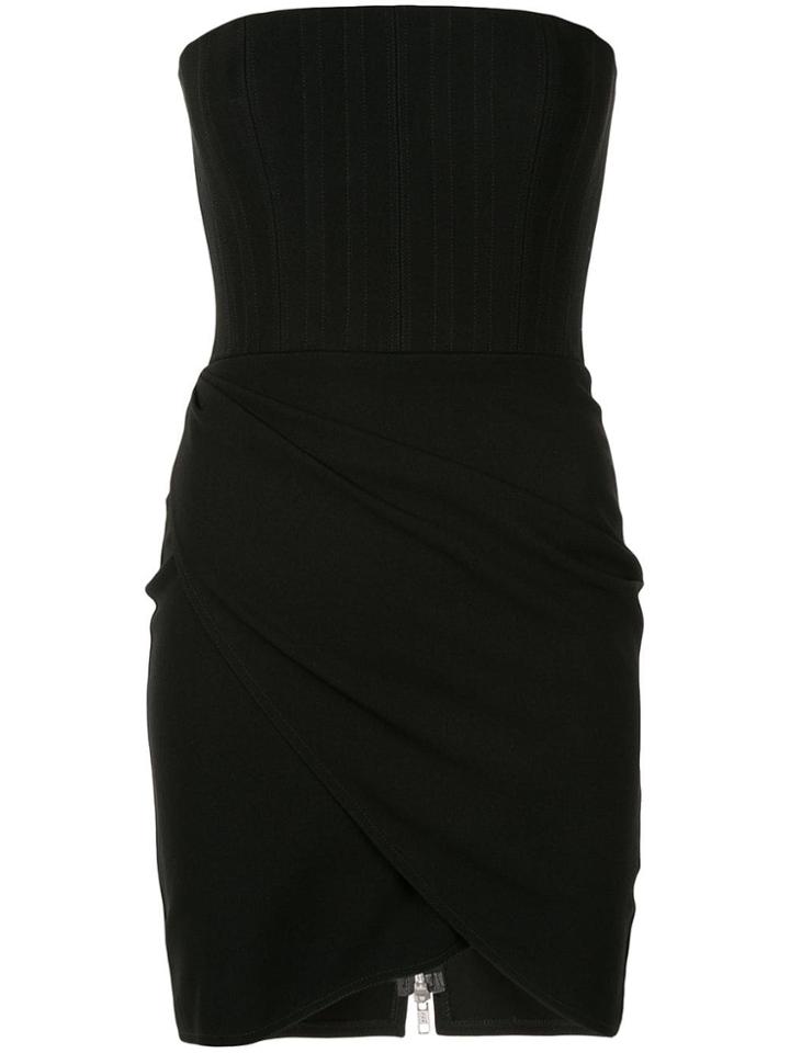Alex Perry Corset Mini Dress - Black