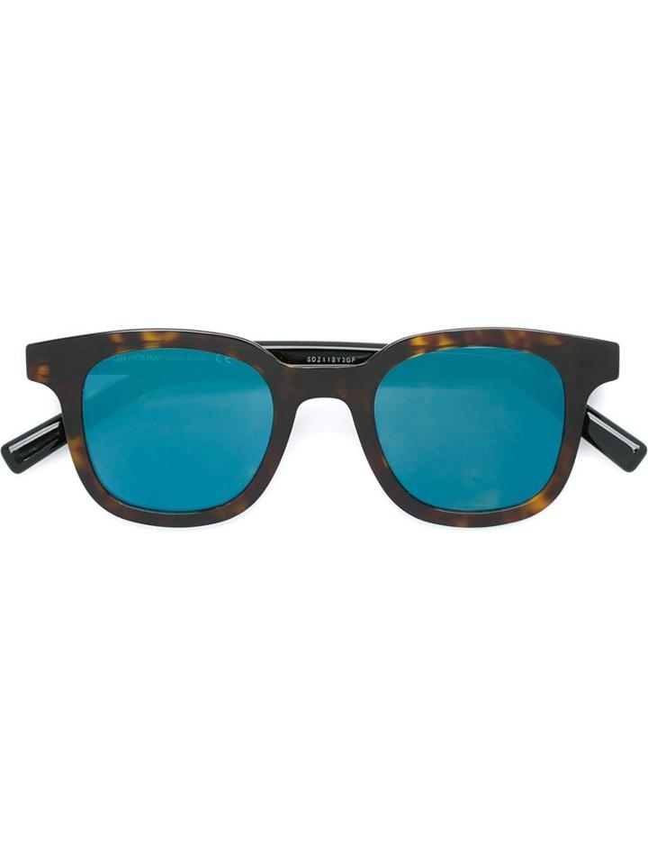 Dior Eyewear Blacktie 219s Sunglasses, Men's, Black, Acetate