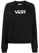 Vans Logo Print Sweatshirt - Black