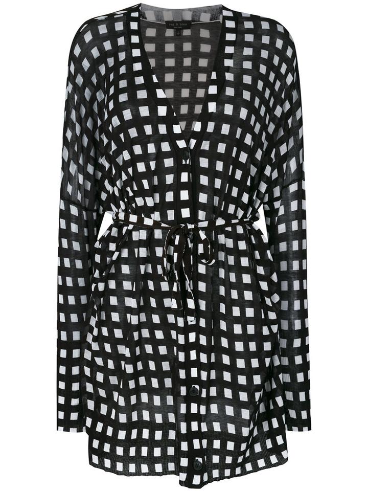 Rag & Bone - Robe Cardigan - Women - Cotton - M, Black, Cotton