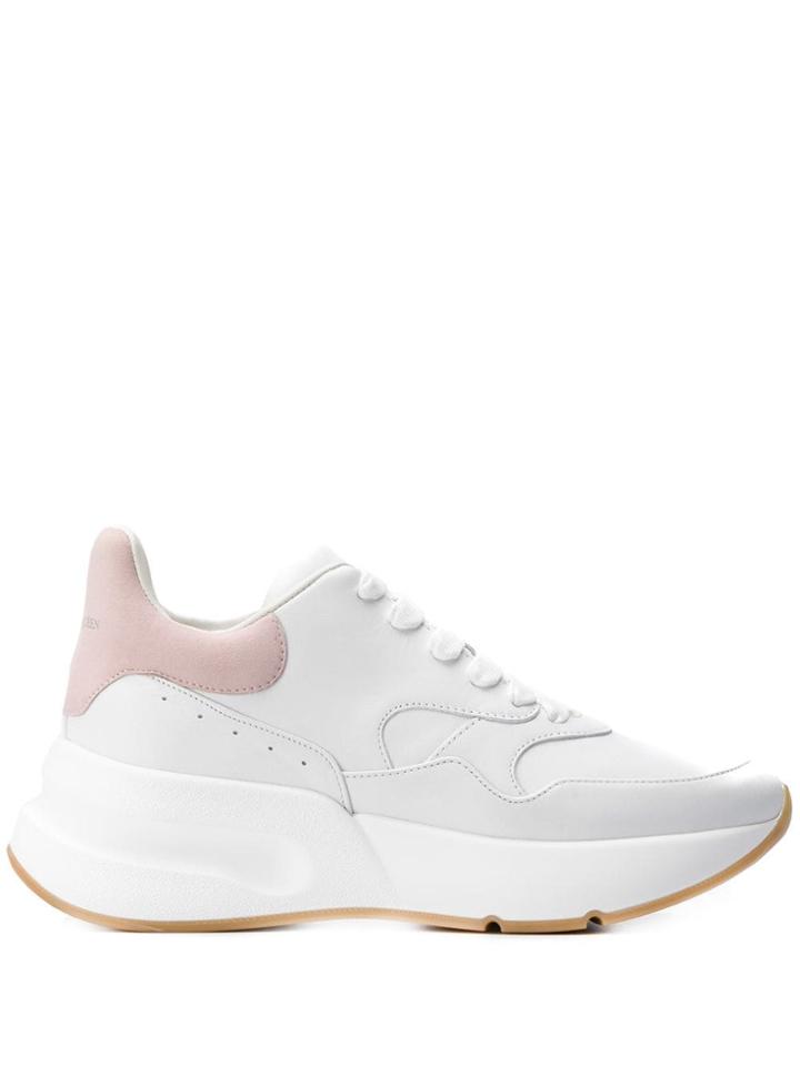 Alexander Mcqueen Chunky Runner Sneakers - White