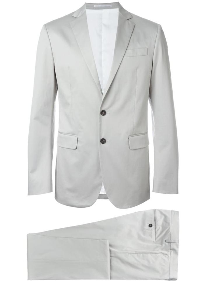 Dsquared2 Two-piece Suit, Men's, Size: 48, Grey, Cotton/spandex/elastane/viscose