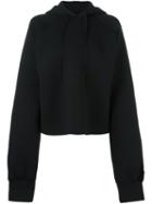 Unravel Bishop Sleeve Hoodie, Women's, Size: Small, Black, Cotton/polyamide/spandex/elastane