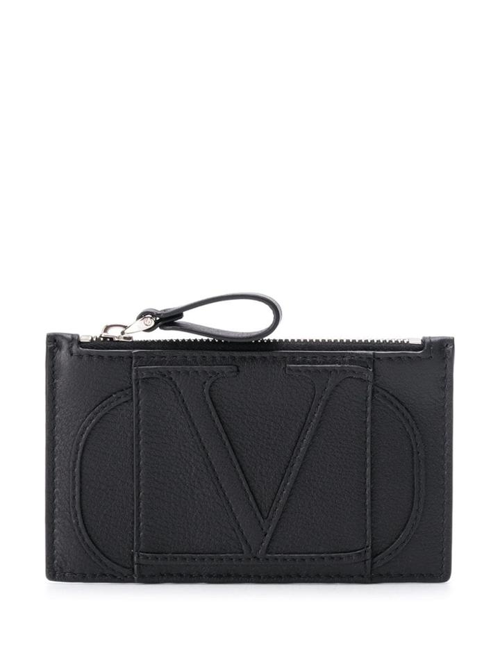 Valentino Vlogo Cardholder - Black