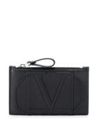 Valentino Vlogo Cardholder - Black