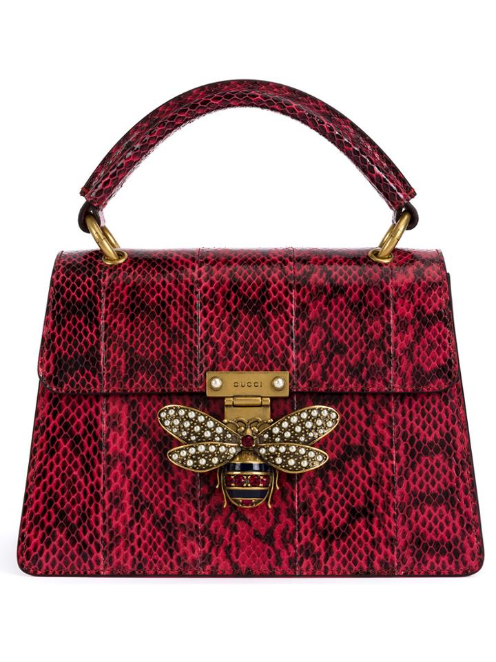 Gucci Small Queen Margaret Top Handle Bag - Red