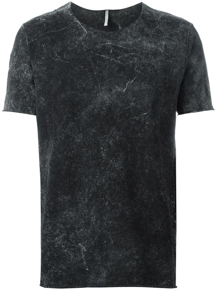 Giorgio Brato Star Patch T-shirt, Men's, Size: 44, Grey, Cotton