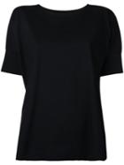 Lemaire Crew Neck T-shirt, Women's, Size: Medium, Black, Cotton