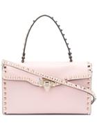 Valentino - Rockstud Small Handbag - Women - Calf Leather - One Size, Pink/purple, Calf Leather