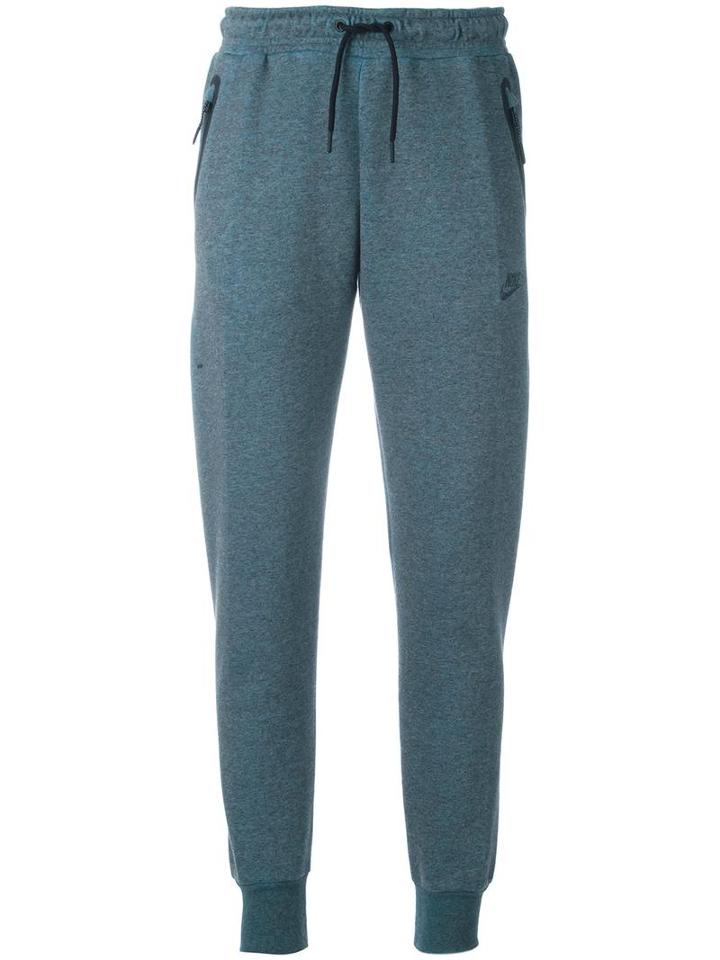 Nike Nikelab X Kim Jones Tech Fleece Track Pants, Women's, Size: Large, Blue, Cotton/polyester