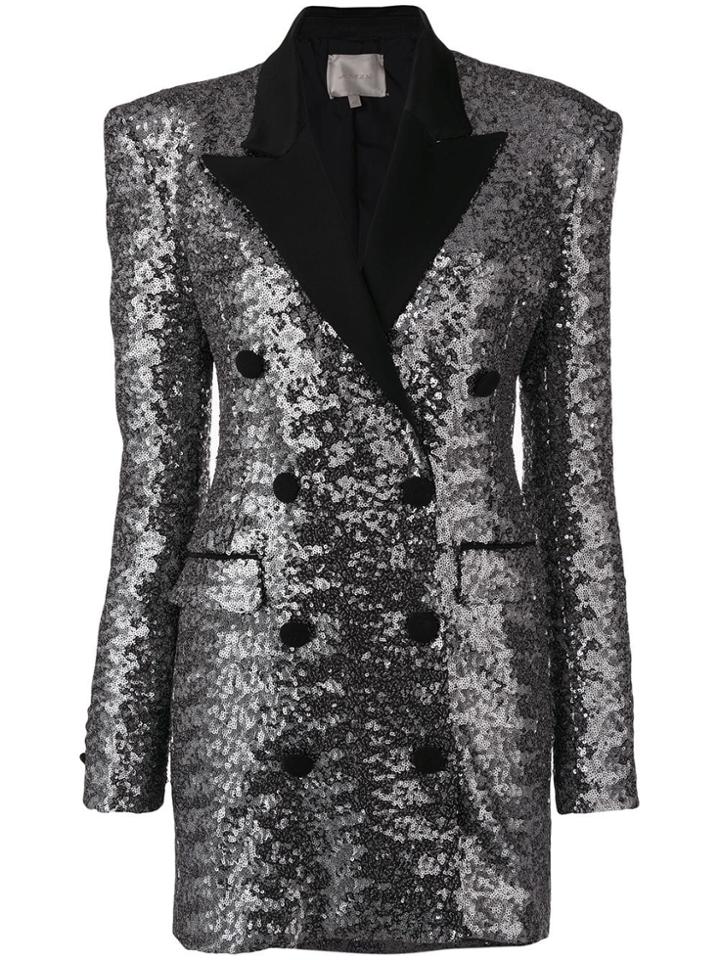 Amen Sequin Blazer Dress - Metallic