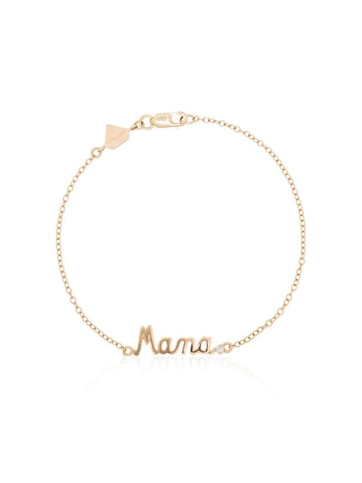 Alison Lou Gold Mama Bracelet