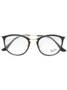 Ray-ban Round-frame Glasses - Black