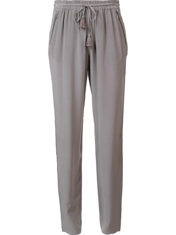 Elie Tahari Tassel Detail Trousers