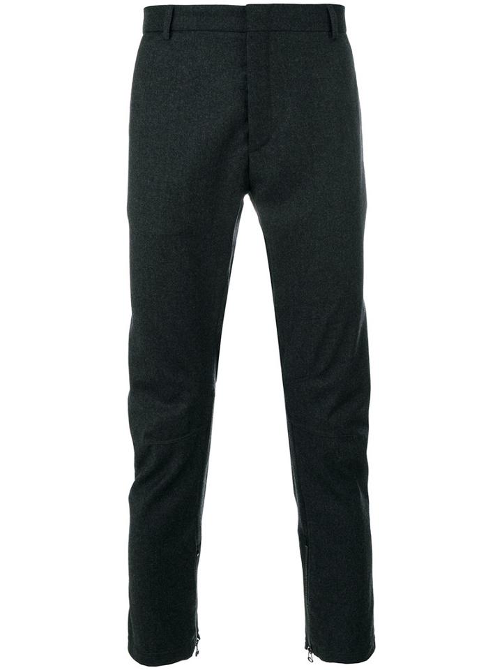 Lanvin - Embroidered Sweater - Men - Cashmere/virgin Wool - 50, Grey, Cashmere/virgin Wool