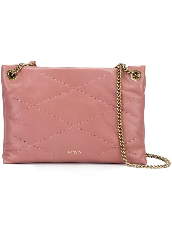 Lanvin 'egya Sufar' Shoulder Bag, Women's, Pink/purple