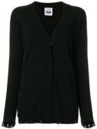 Twin-set Distressed Effect Cardigan - Black