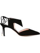 Nicholas Kirkwood Leda Pumps, Women's, Size: 36.5, Black, Leather/suede