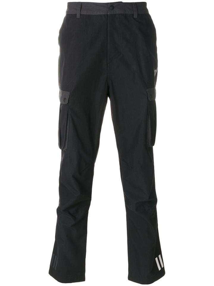 Adidas By White Mountaineering 6p Cargo Trousers - Black