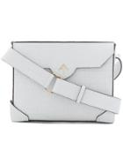 Manu Atelier Bold Crossbody Bag - White
