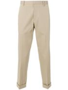 Theory Tapered Trousers - Neutrals