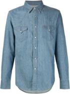 321 Western Denim Shirt, Men's, Size: M, Blue, Cotton