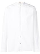 Leqarant Pleated Shirt - White