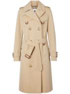 Burberry D-ring Gabardine Trench Coat - Neutrals