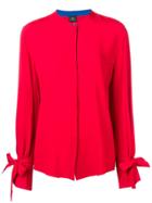 Ps Paul Smith Tie-cuffs Shirt - Red