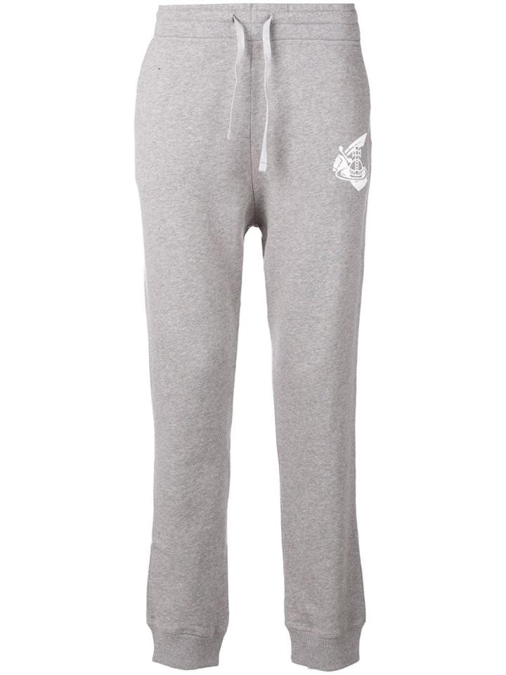 Vivienne Westwood Anglomania Orb Logo Track Pants - Grey