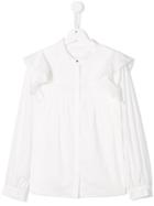 Chloé Kids Embroidered Tunic - White