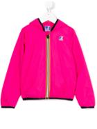 K Way Kids - Le Vrai Claude Jacket - Kids - Polyamide/polyester - 6 Yrs, Girl's, Pink/purple