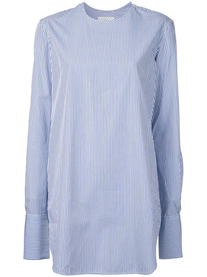 Studio Nicholson Striped Top, Women's, Size: 2, Blue, Cotton