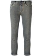Rick Owens Drkshdw Cropped Jeans, Women's, Size: 26, Blue, Cotton/polyurethane