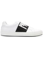 Philipp Plein Logo Strap Sneakers - White
