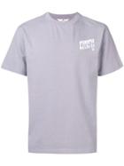 Eytys 'purple Velvet' T-shirt - Pink & Purple