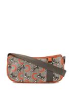 Céline Pre-owned C Carriage Logo Print Shoulder Bag - Brown