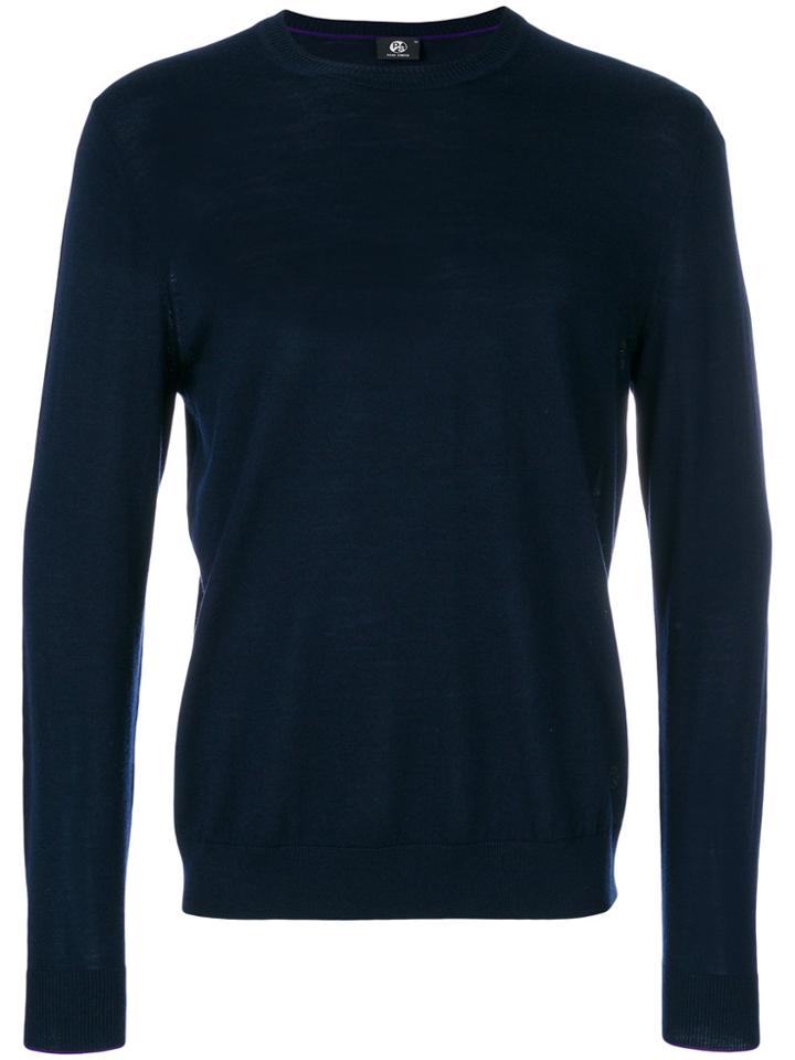 Ps By Paul Smith Crew Neck Jumper - Blue
