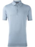 John Smedley Adrian Polo Shirt, Men's, Size: S, Blue, Cotton