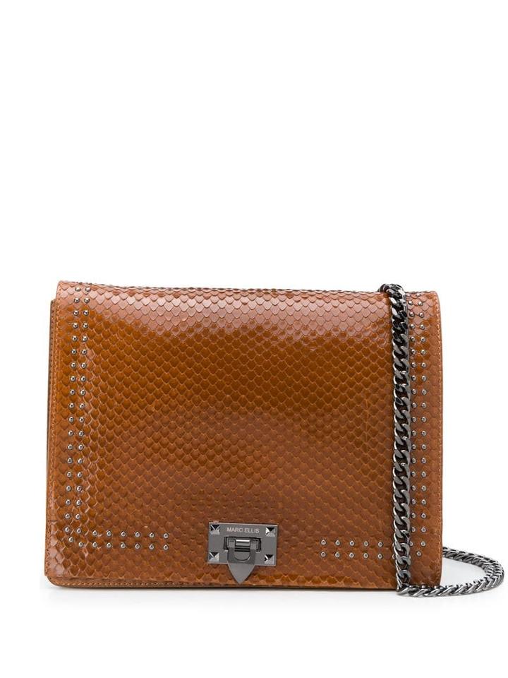 Marc Ellis Kaia Shoulder Bag - Brown