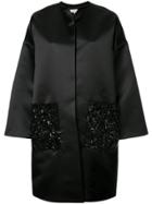 Dice Kayek Embellished Pocket Jacket - Black