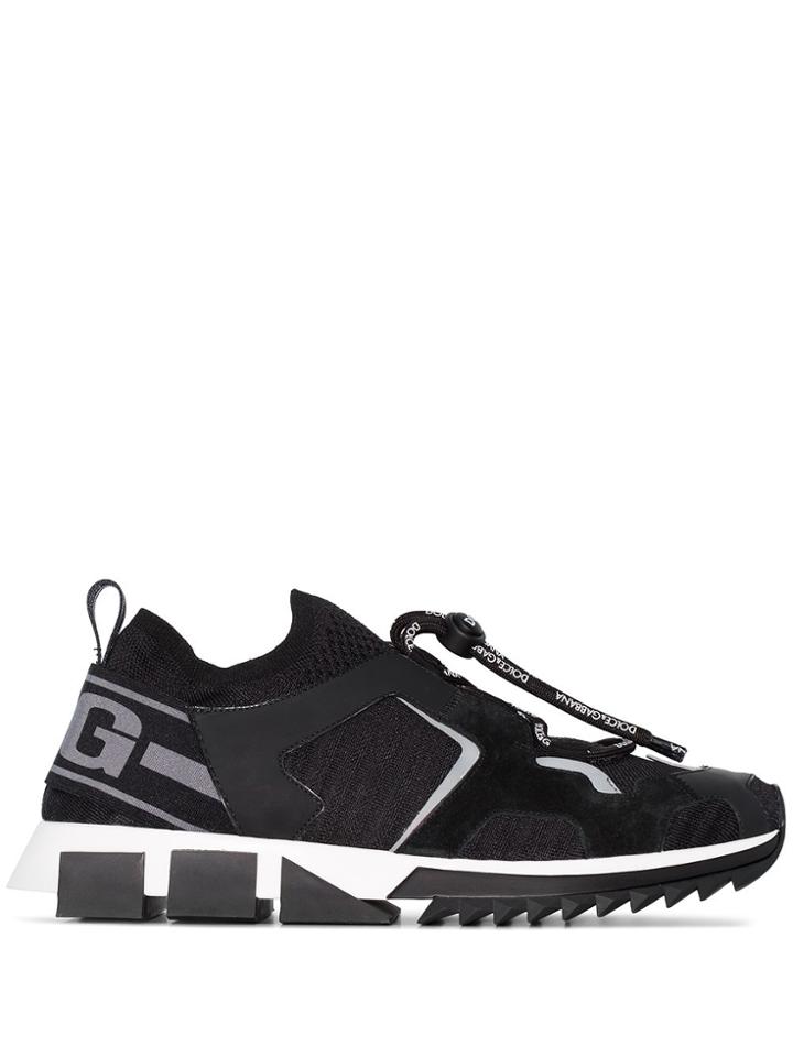 Dolce & Gabbana Sorrento Treck Low-top Sneakers - Black