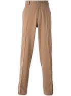 Joseph 'dash Stretch-techno' Trousers, Men's, Size: 48, Brown, Polyester/spandex/elastane/virgin Wool
