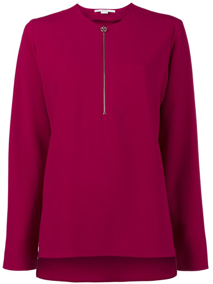 Stella Mccartney Arlesa Long Sleeve Top - Pink & Purple